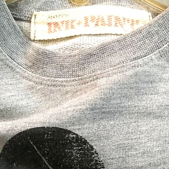 Disney Ink & Paint  Topman Mickey Mouse Long Sleeve Sweatshirt Gray Small - Picture 5 of 7